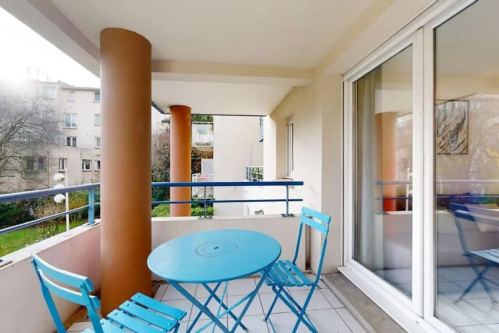 Appartement My Cozy Flat - Cote Jardin - Parking - Terrasse à Toulouse