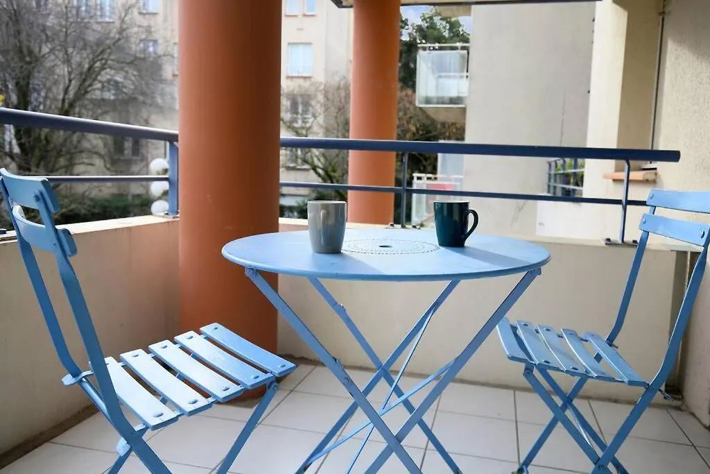 My Cozy Flat - Cote Jardin - Parking - Terrasse Apartment Toulouse