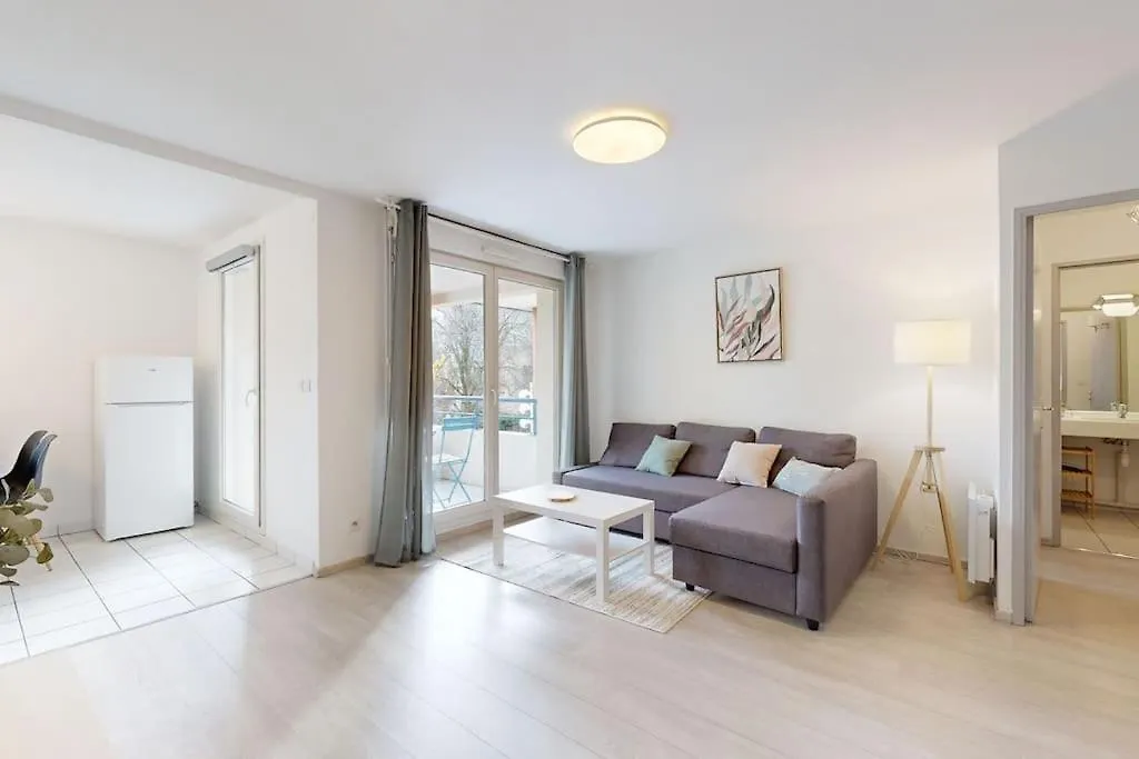 My Cozy Flat - Cote Jardin - Parking - Terrasse Apartment Toulouse